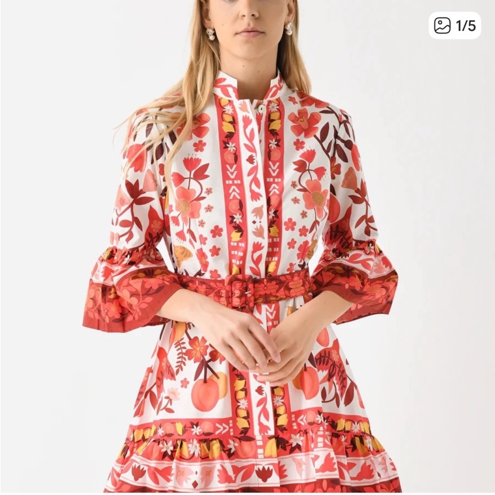FARM Rio NWOT Romanic Orchard Mini Dress